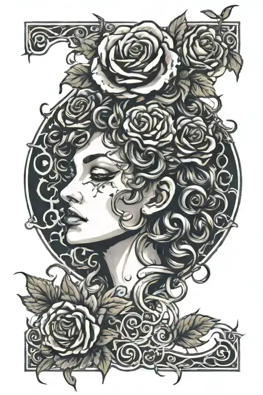 Roses Medusa Head