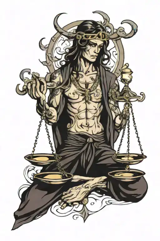 I Want A Creative Libra Design For Men