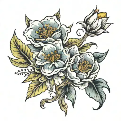 Create Birth Flower March May And October