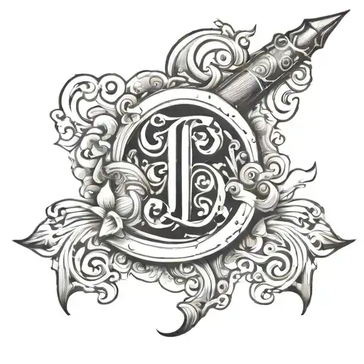 Scroll Letter With Quilpen