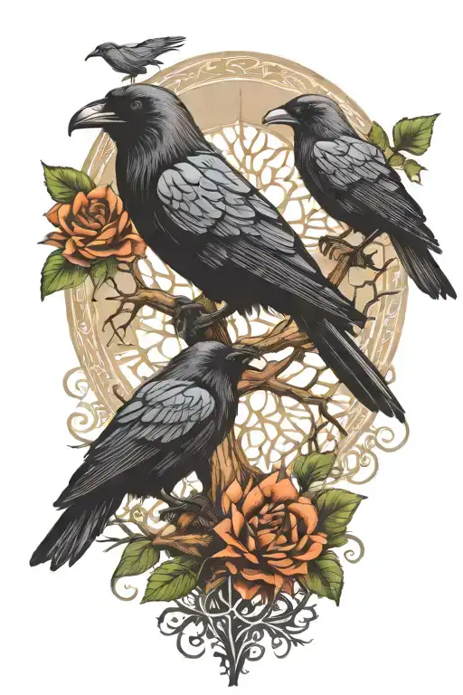 Raven Tree Of Life