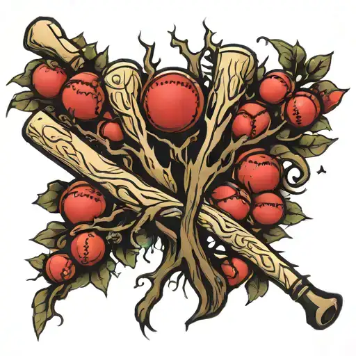 Baseball Bat Family Tree