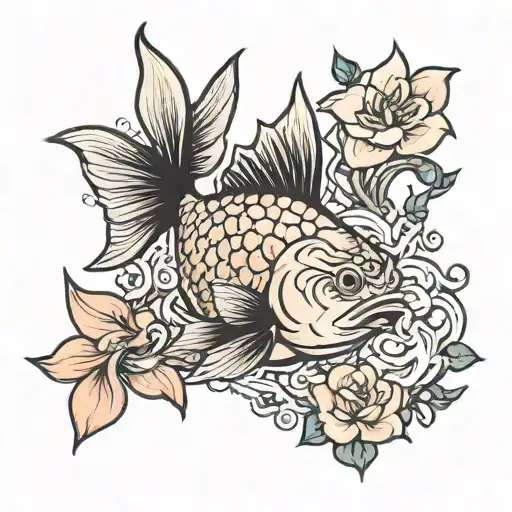 Kio Fish And Flowers