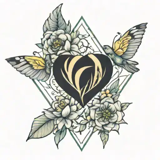 Marraige Non Cheesy Love Nature Geometric