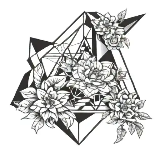 Draw Me A Geometric Realism Tattoo Design To Show My Birthday Of 19Th May 1993