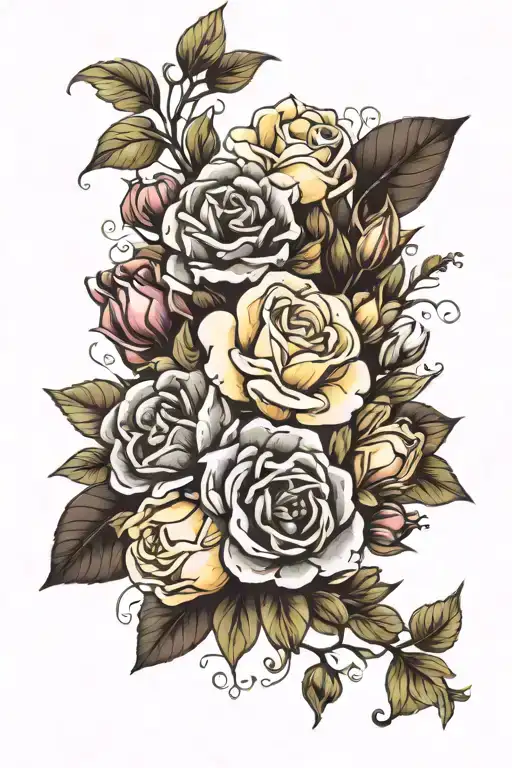 Birth Flower Bouquet