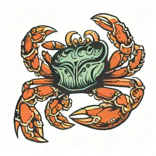 Crab Sheilding Virgo Zodiac Sign