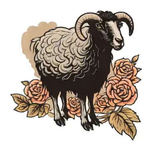 Black Sheep Standing