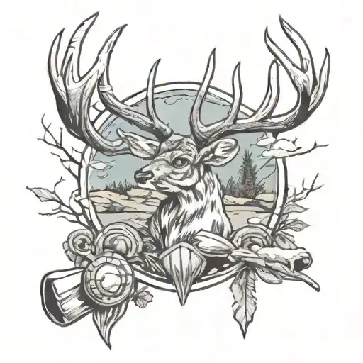 Deer Hunting And Fishing