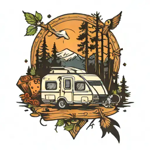 Camping Themed