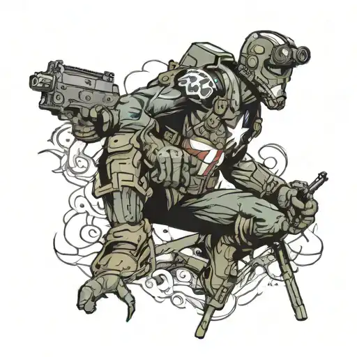 Marvel Characters Playing Call Of Duty