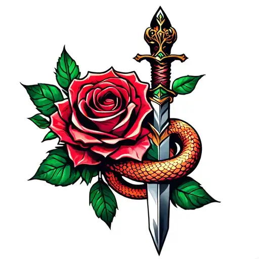 Rose Dagger Snake