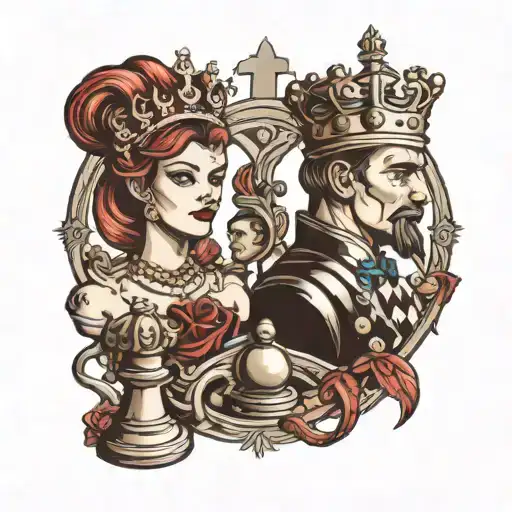 Chess King And Queen