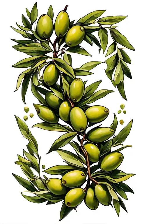 Wrap Around Olive Branch