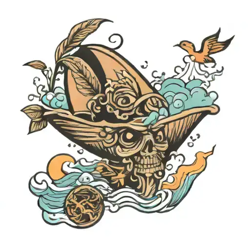 Walking Beach No Foot Print