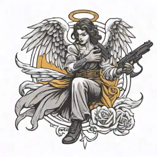Angel With Gun Morphing