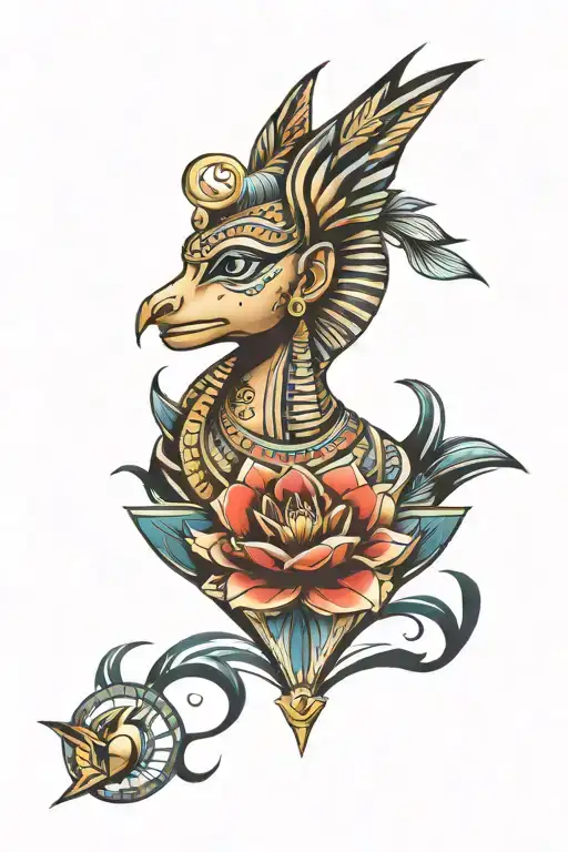 Egyptian Tattoo Design