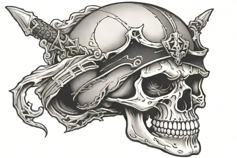 Las Vegas Raiders Skull