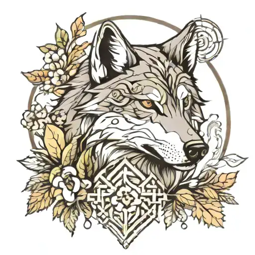 Wolf And Nature