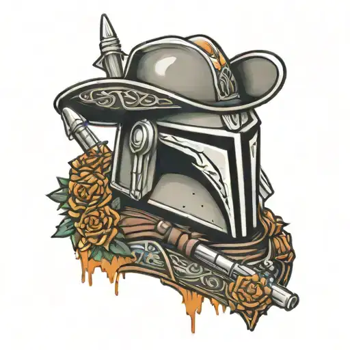 Cowboy Hat Mandolorian Star Wars