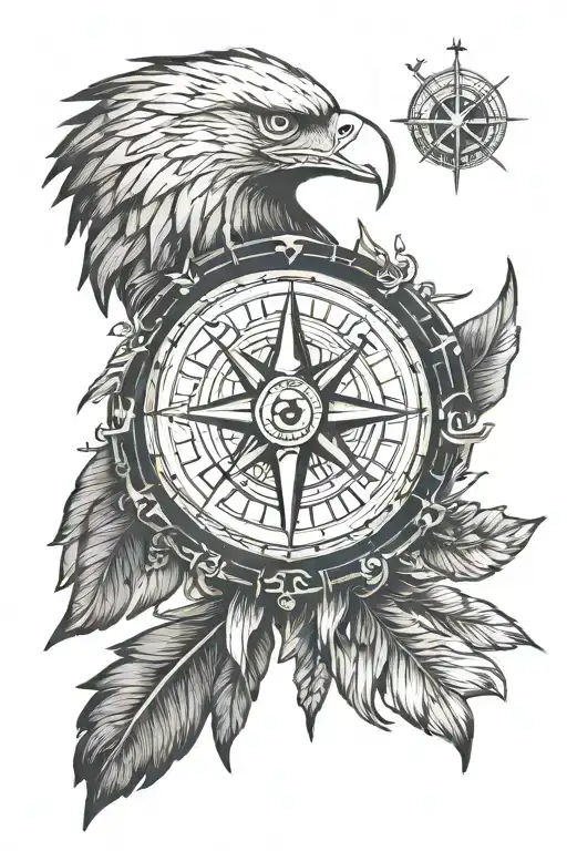 Eagle And Compass