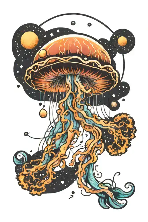 Jellyfish In Space