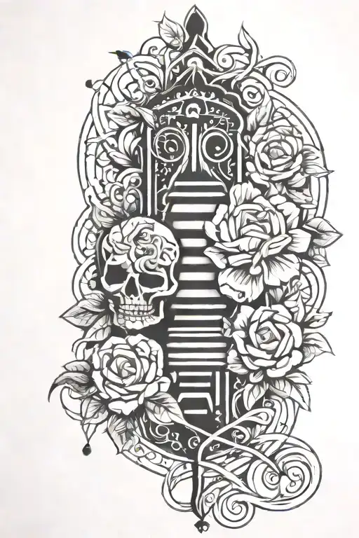 Black Bands Hineycomb