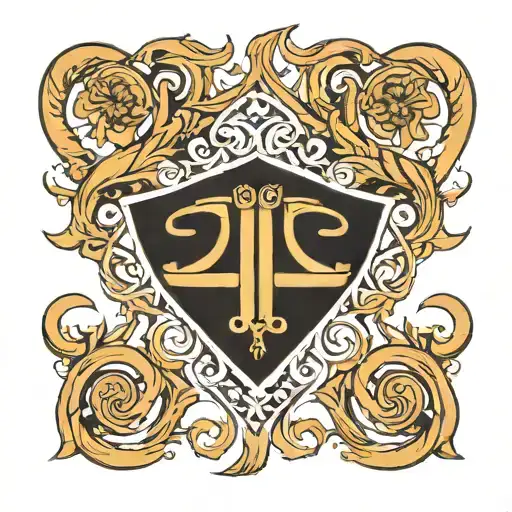 Gemini And Libra Symbol Intertwined