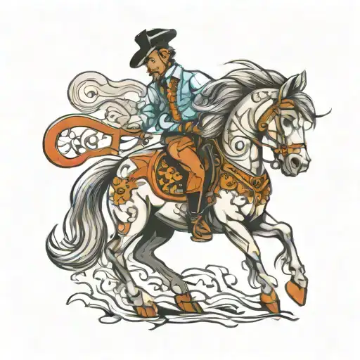 Horse Caricature
