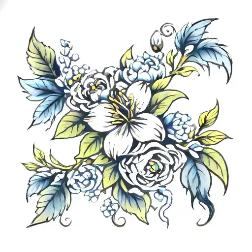 April May And August Birth Flower