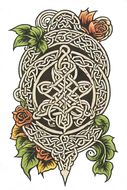 Celtic Knot Father Hood