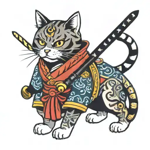 Cat Samurai