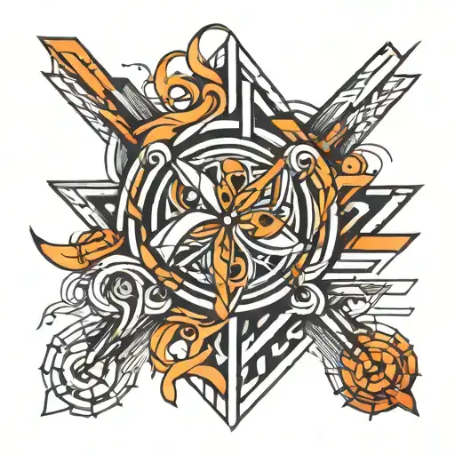 Abstract Lines Going