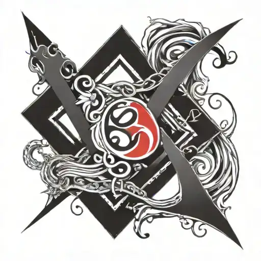 Katha Letter Writing With Love Symbol Intertwined