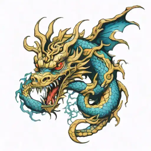 Kintsugi Dragon