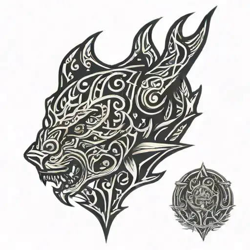 Small Black Skyrim Inspired