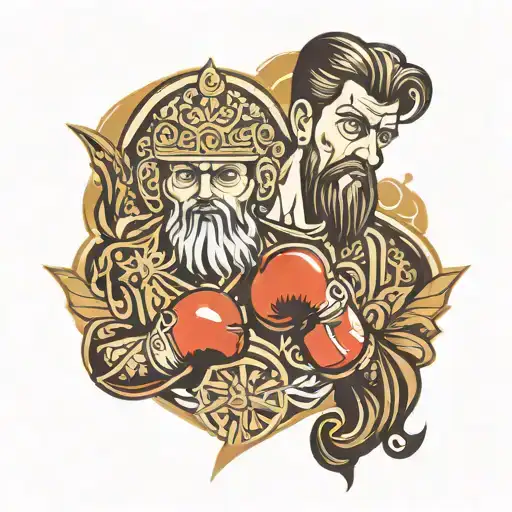Orthodox Christian And Boxing