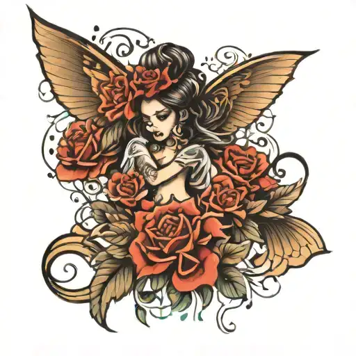 Walking A Life Path Carrying Love Money Family