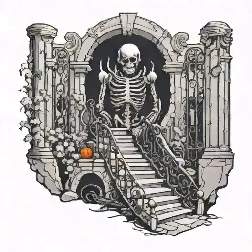 Reaper Stair Way Open Gates