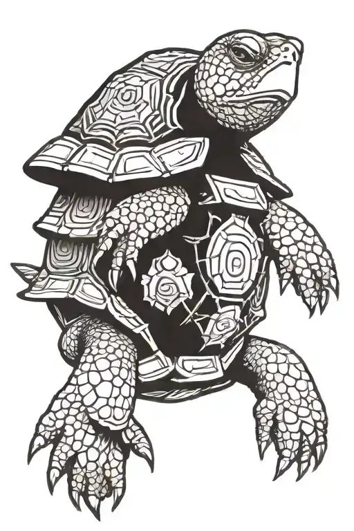 War Turtle Wearing