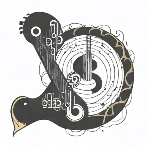 A Music Themed Semi Colon