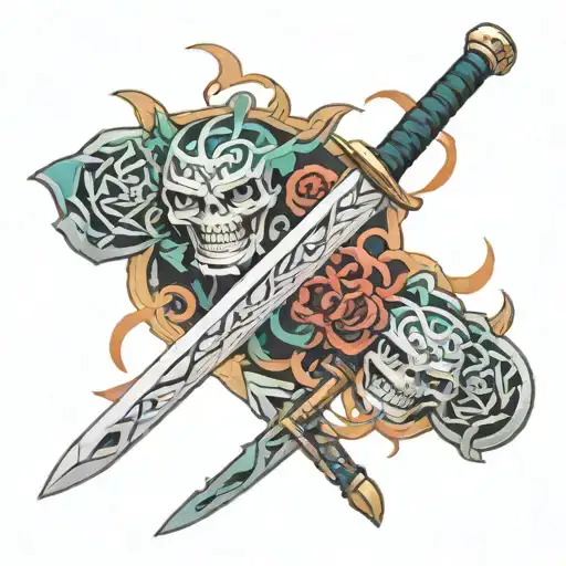 Sanemi And Tanjiros Swords From Demon Slayer