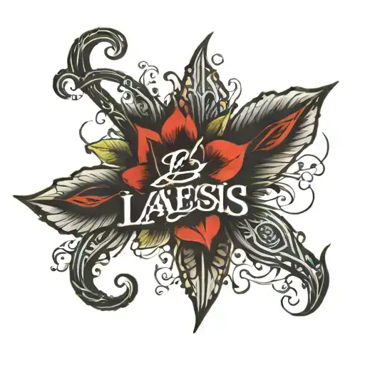 Laesis Word Written