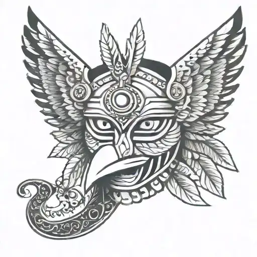 Pharoh Mask Bird Body