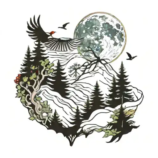 Forest Mountain Birds