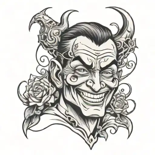 Man Smiling Through Pain