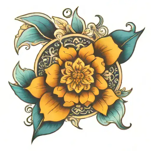 Floral Mandala Medallion