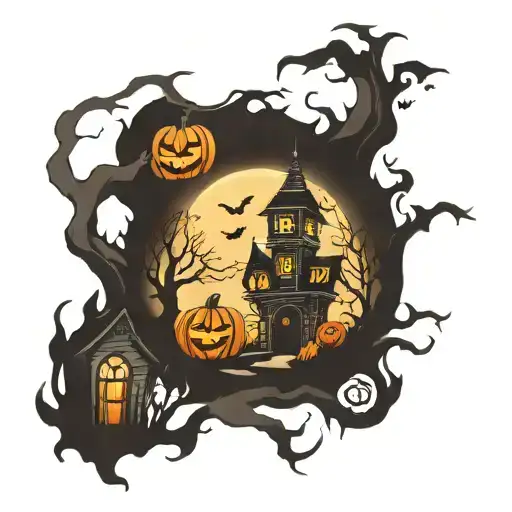 Halloween Town From Nightmare