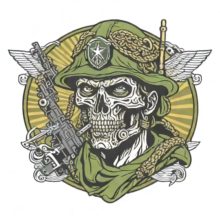 Us Army Green Beret Communications Sergeant Reaper