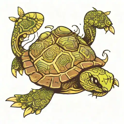 Turtle With A Broken Leg